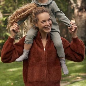 Maeve Kalista Eyelash Sweater Jacket